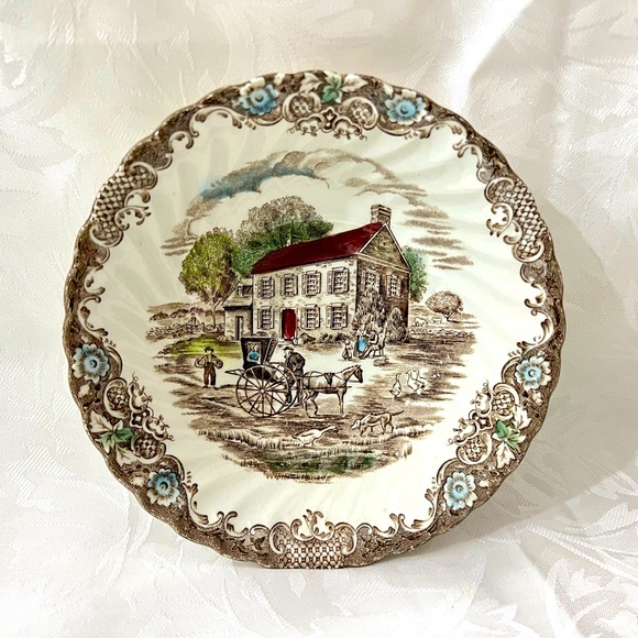 Excellent vintage Heritage Hall ironstone set (66 pieces) - Picture 3 of 10